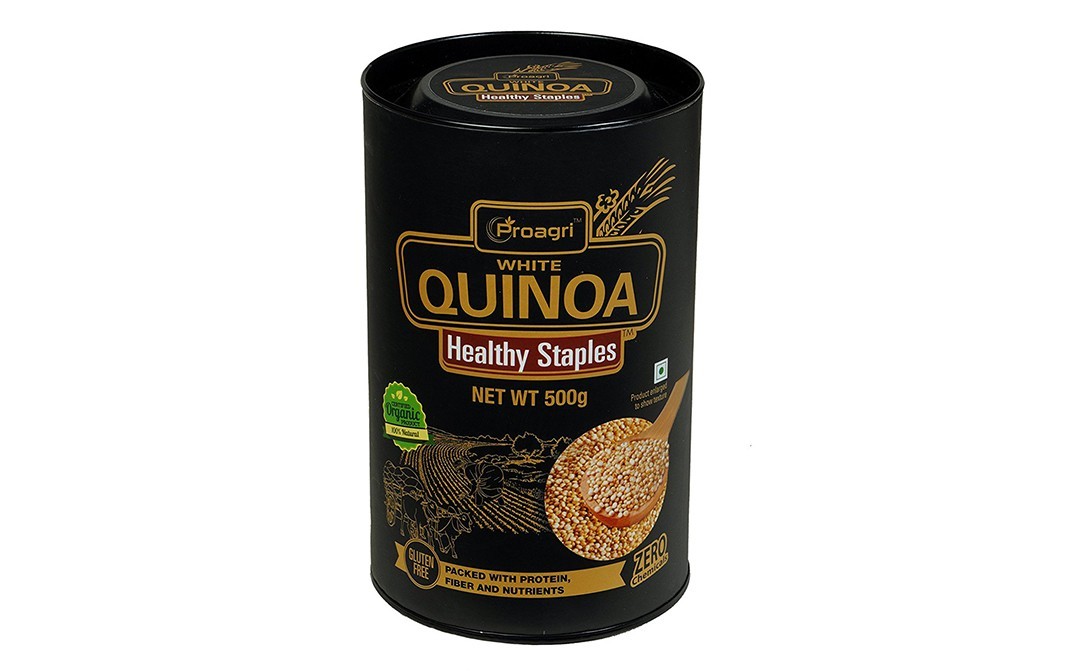 Proagri White Quinoa    Tin  500 grams